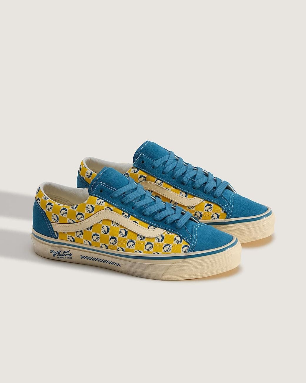 Vans Blue Premium Old Skool 36 Shoes for men
