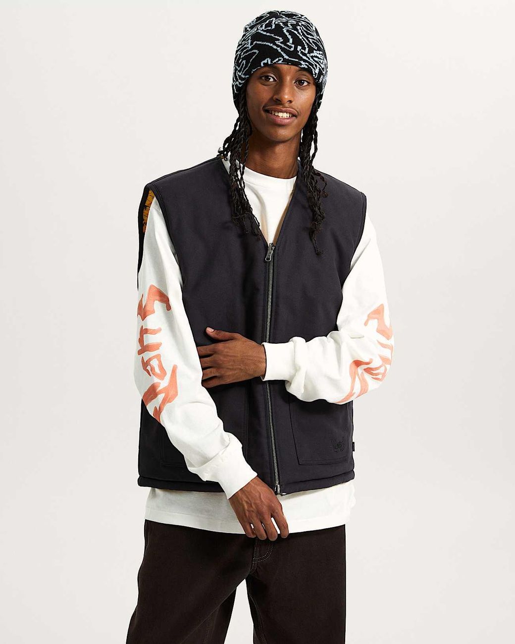 Vans Blue Raw Instinct Vest for men