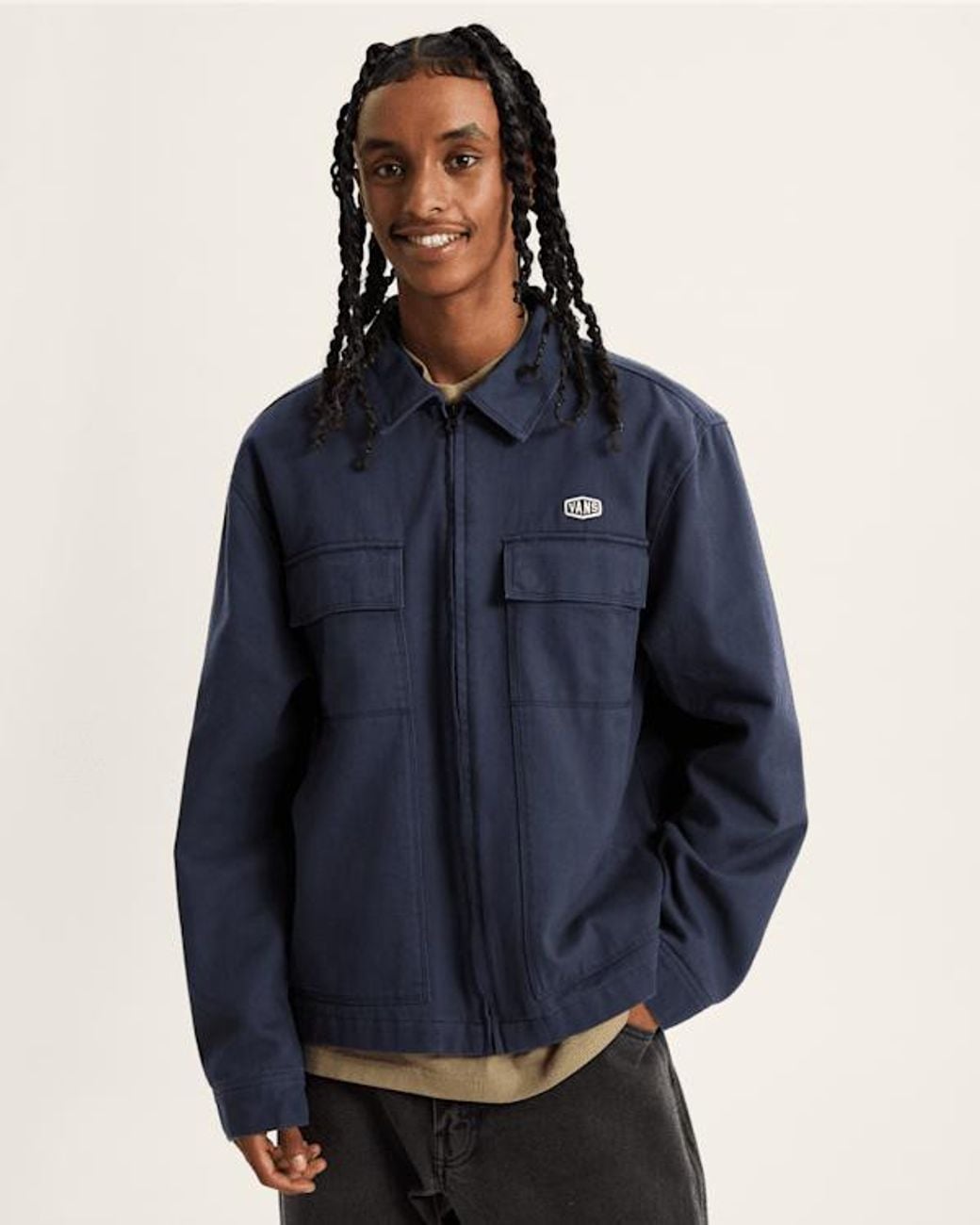 Vans Blue Mcavoy Station Jacket for men