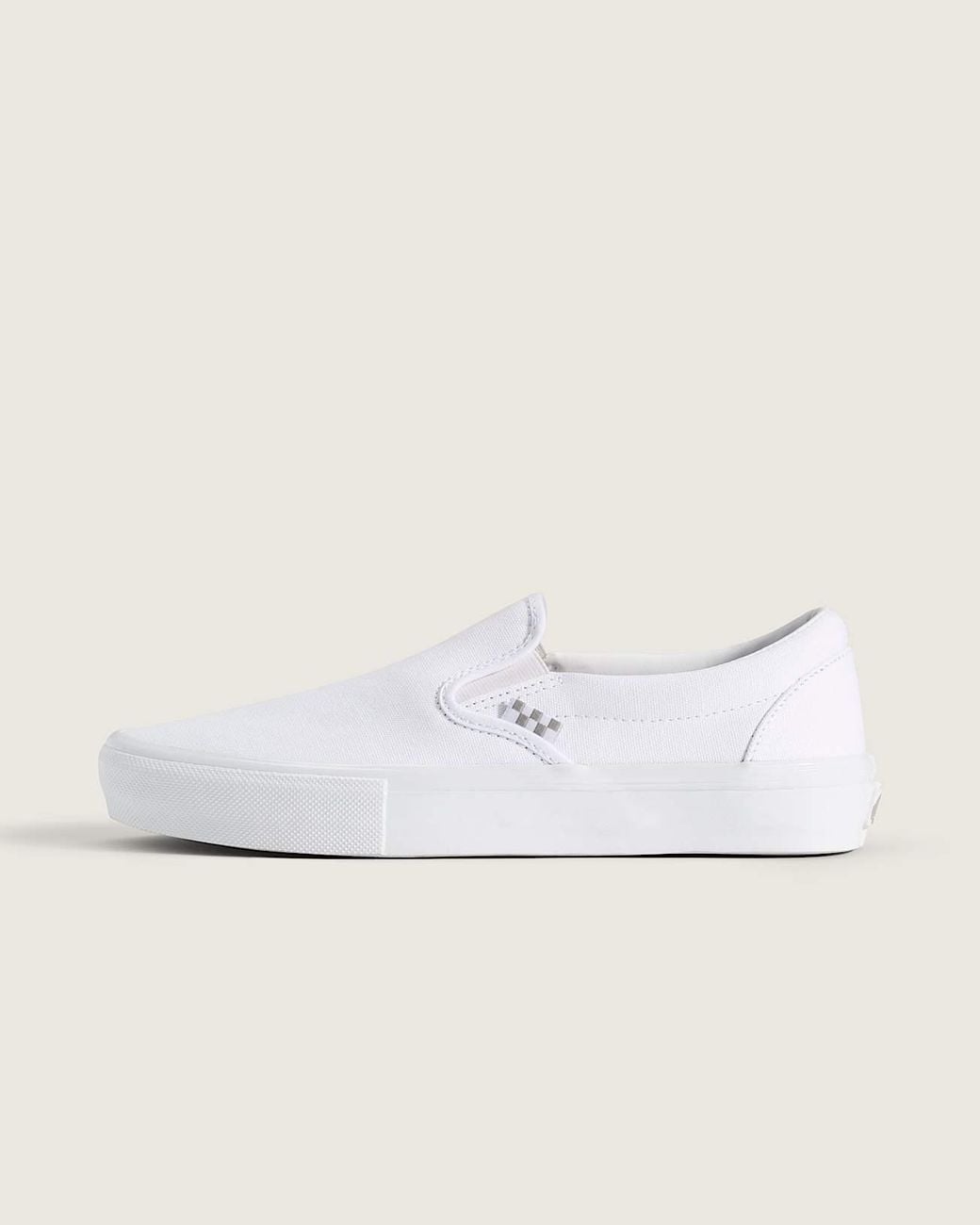 Vans White Skate Slip-On Shoes for men