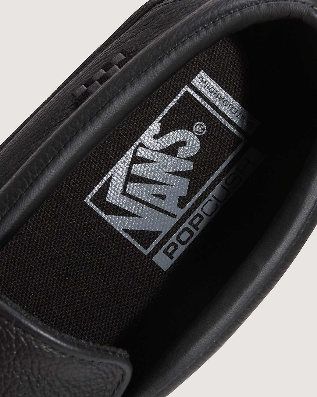 Vans Black Skate Loafer Shoes for men