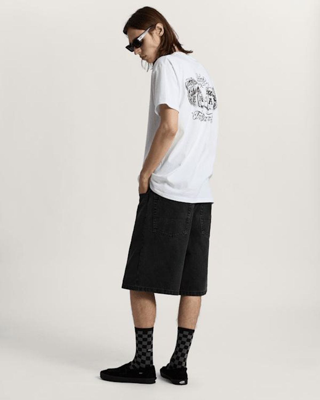 Vans White Ticker Crew Socks (2 Pairs) Size: L (8.5-12​ for men