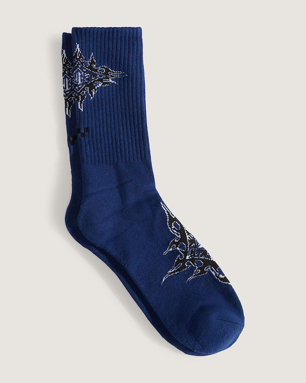 Vans Blue Premium Flame Crew Socks (1 Pair) Size: L (8.5-12​ for men