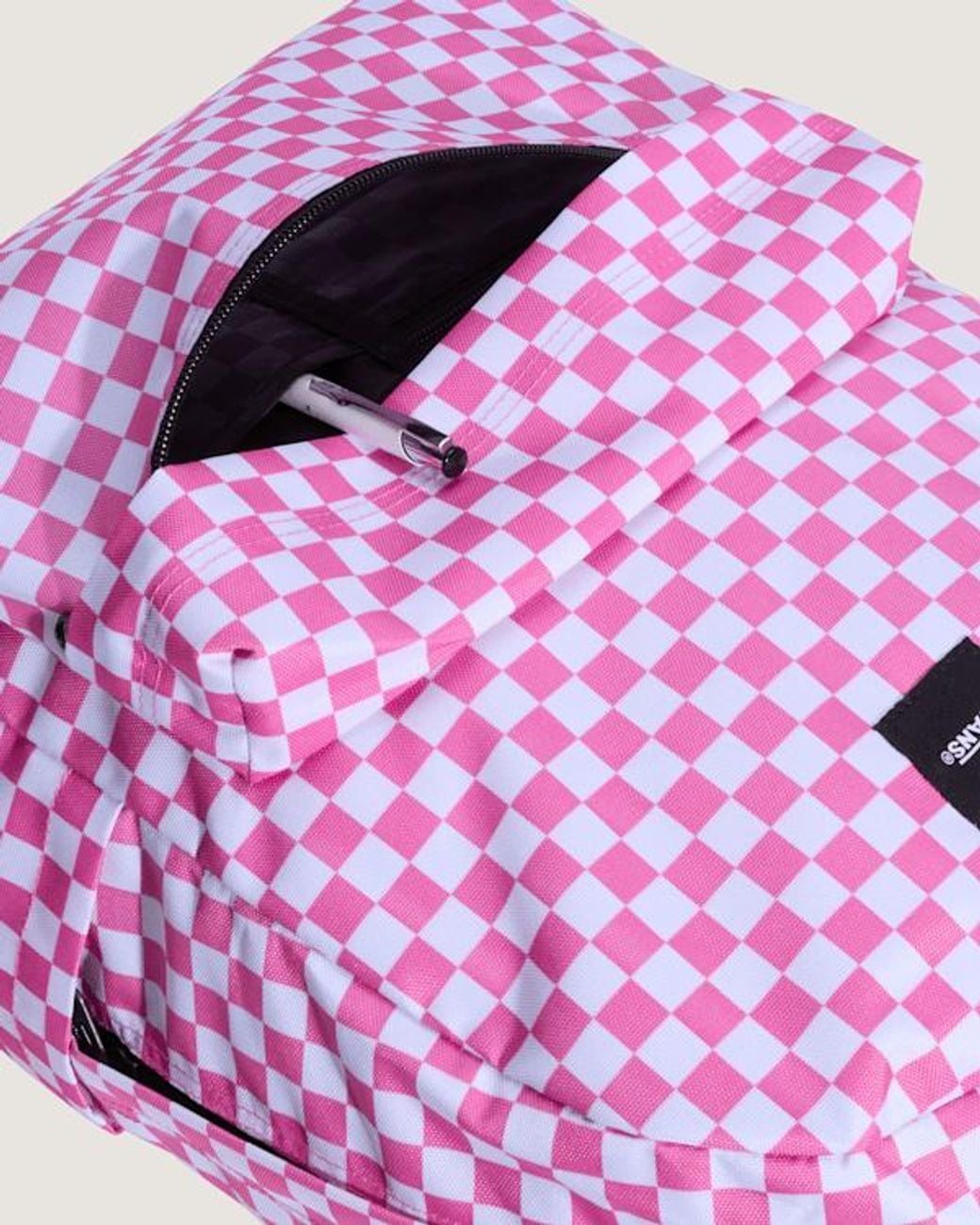 Vans Pink Old Skool Checkerboard Backpack for men