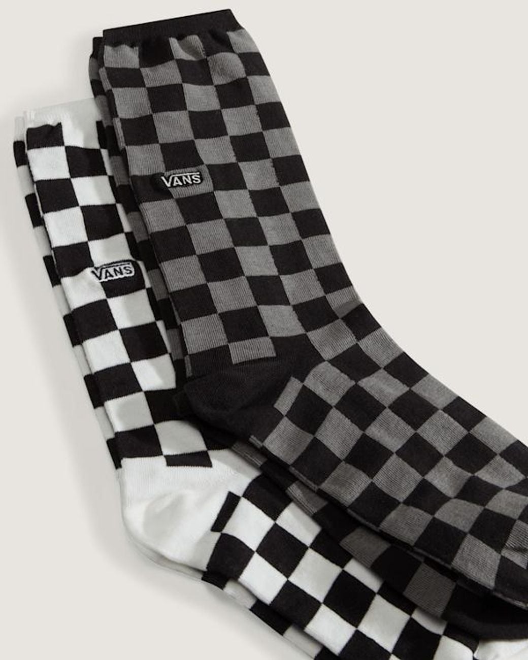 Vans White Ticker Crew Socks (2 Pairs) Size: L (8.5-12​ for men