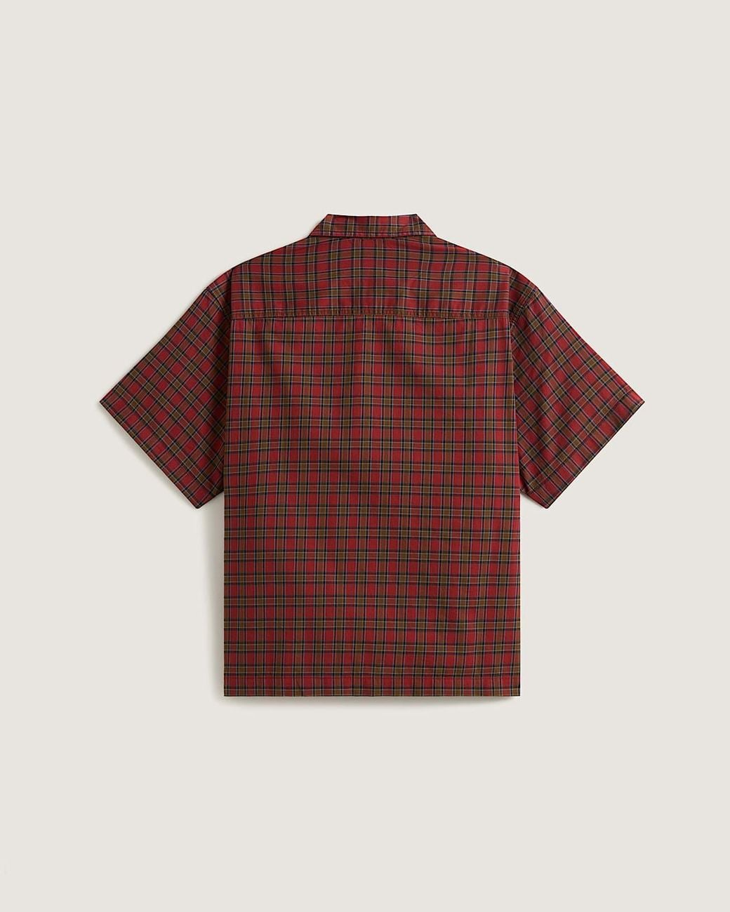 Vans Red Larkspur Timber Plaid Shirt for men