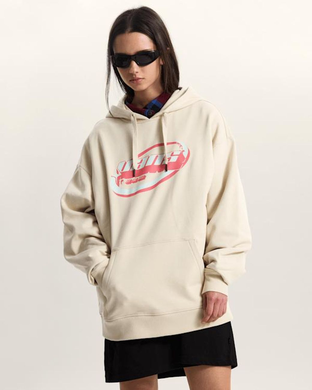 Vans Natural V2K Os Hoodie, Damen, Größe