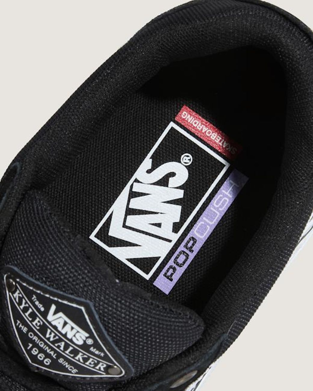 Vans White Skate Kyle Walker Wafflecup Shoes for men