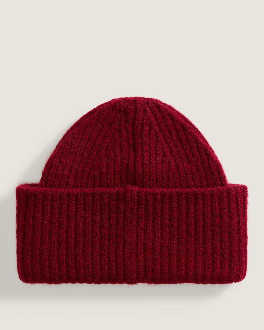 Vans Red Densmore Wide Cuff Beanie for men