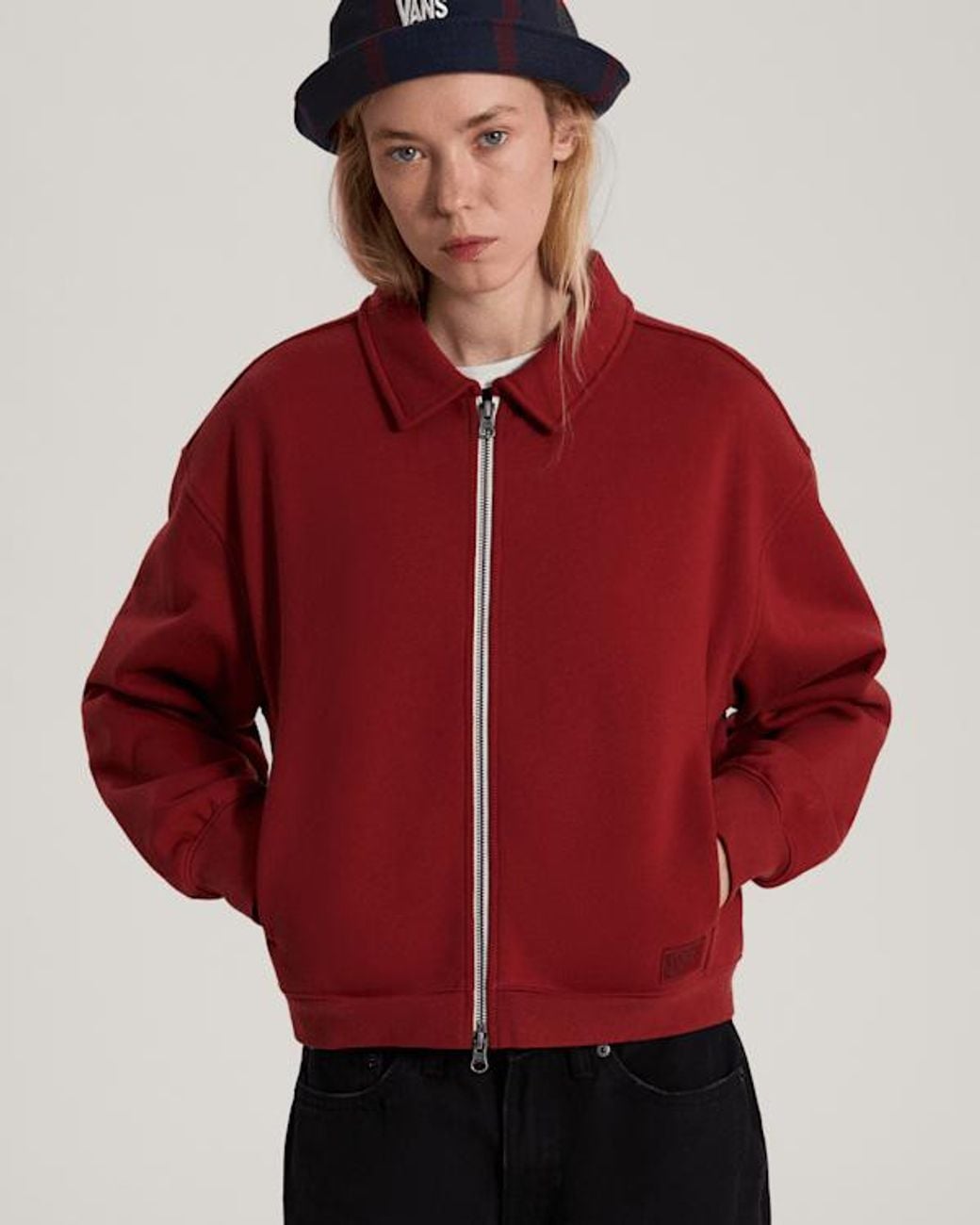 Vans Red Alanna Fleece Jacket