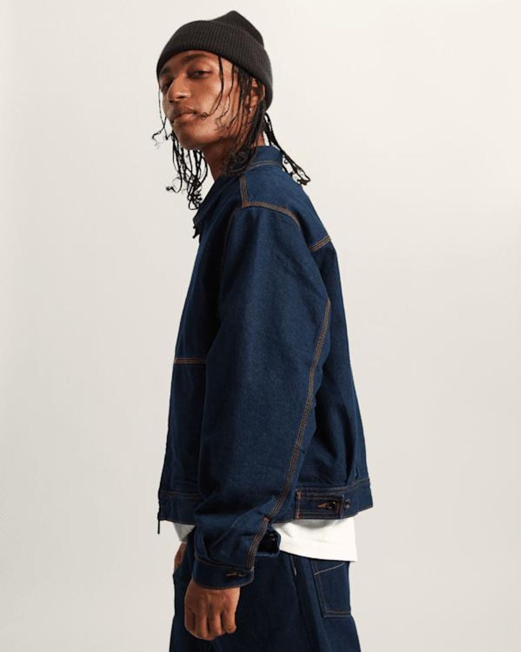 Vans Premium Station Jacke Aus Denim, Herren, Größe in Blue für Herren