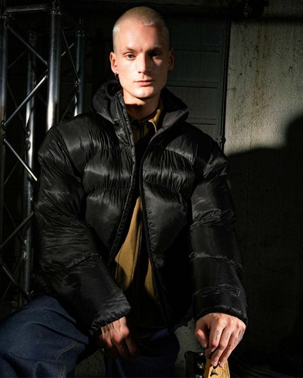 Vans Black Hawkings Puffer for men