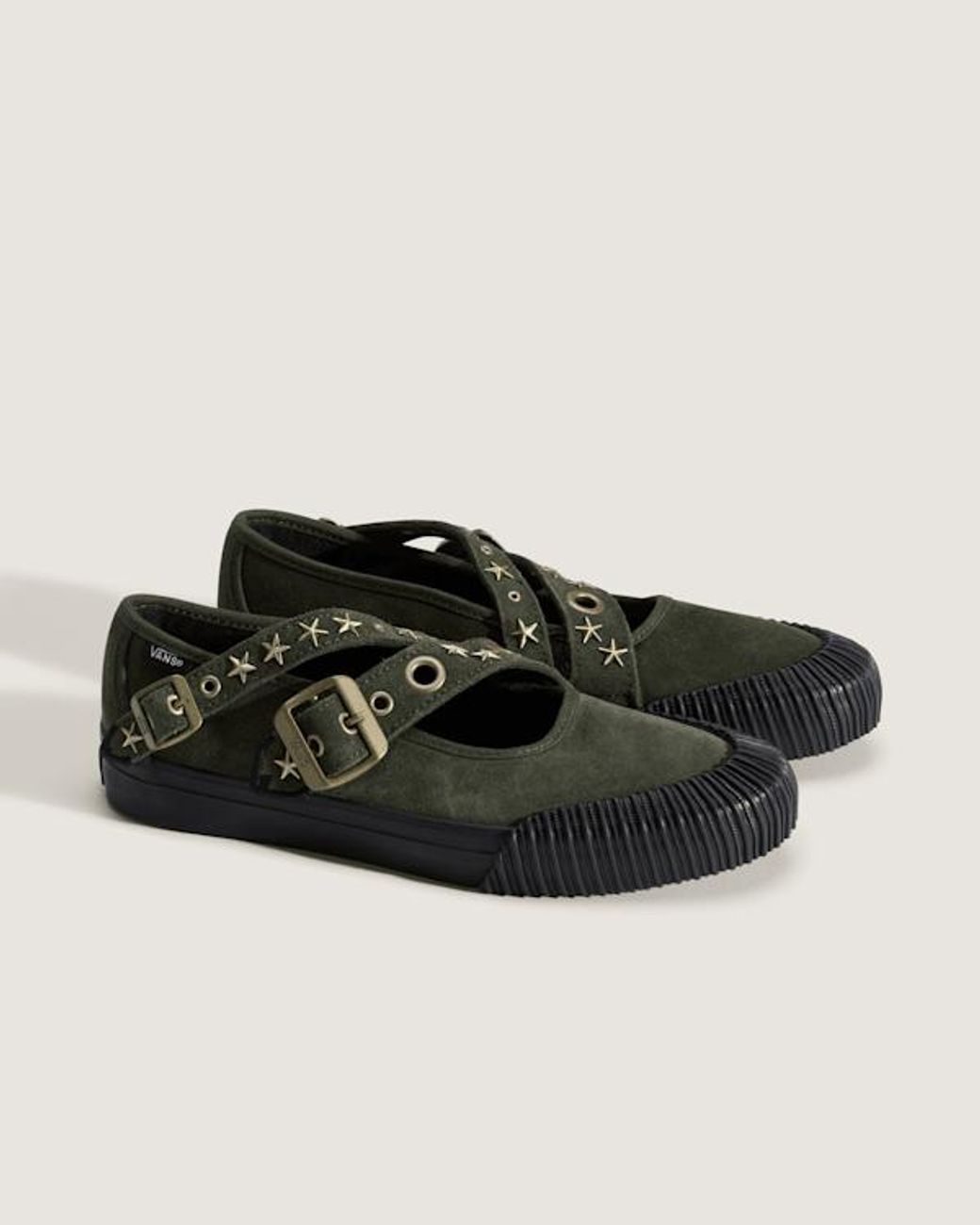 Vans Black Mary Jane Straps Shoes for men