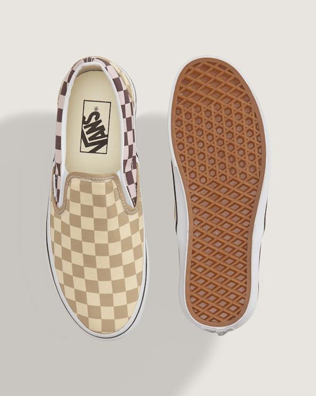 Vans Natural Classic Slip-On Shoes for men