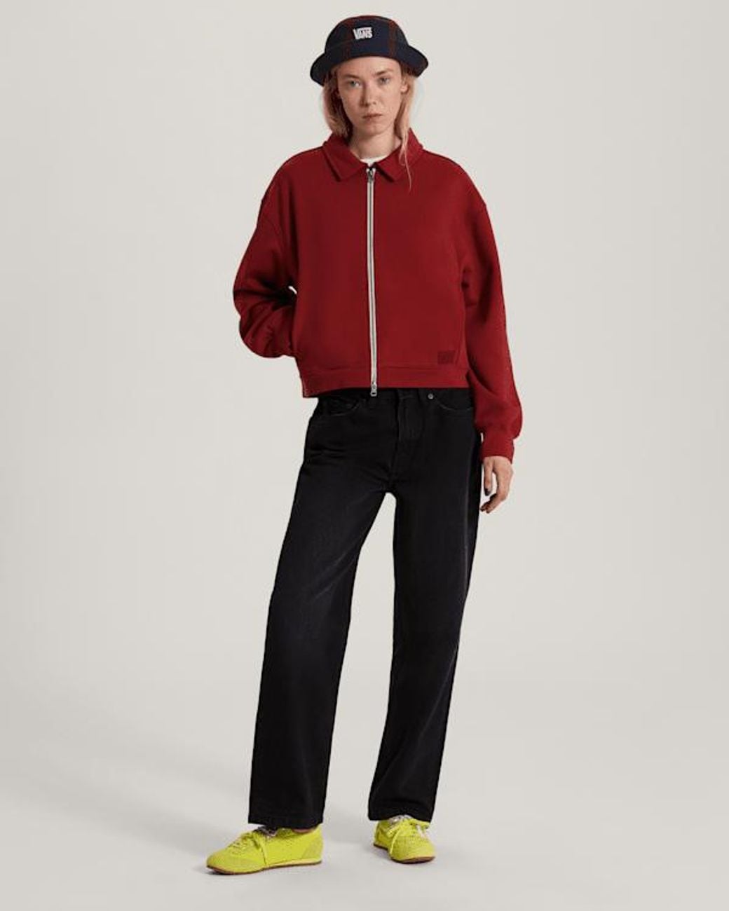 Vans Red Alanna Fleece Jacket
