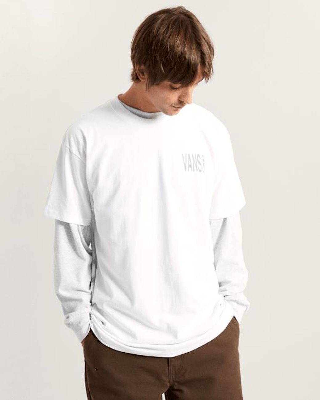 Vans White Oversized 1966 T-Shirt for men