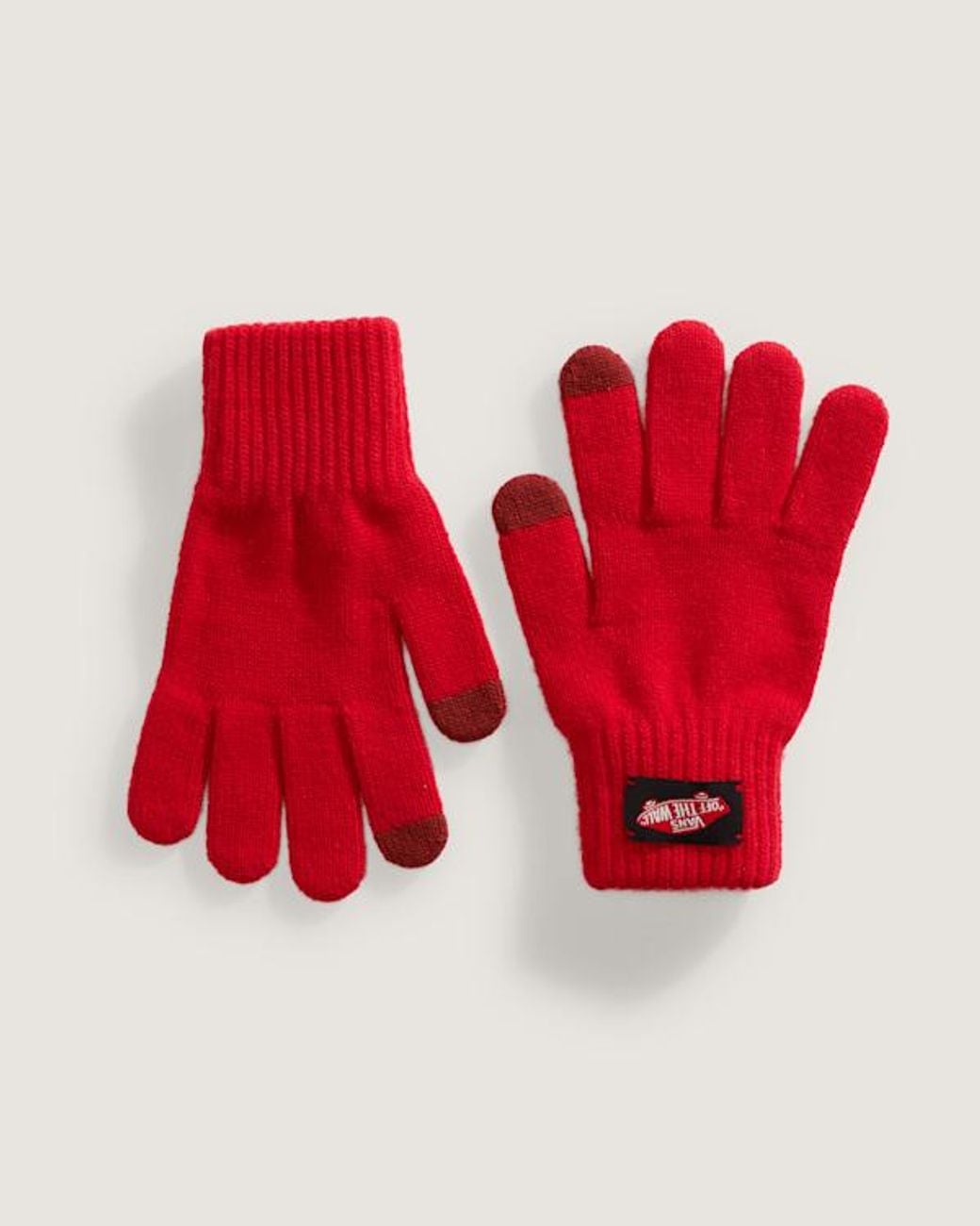 Vans Red Off The Wall Twofer Gloves for men