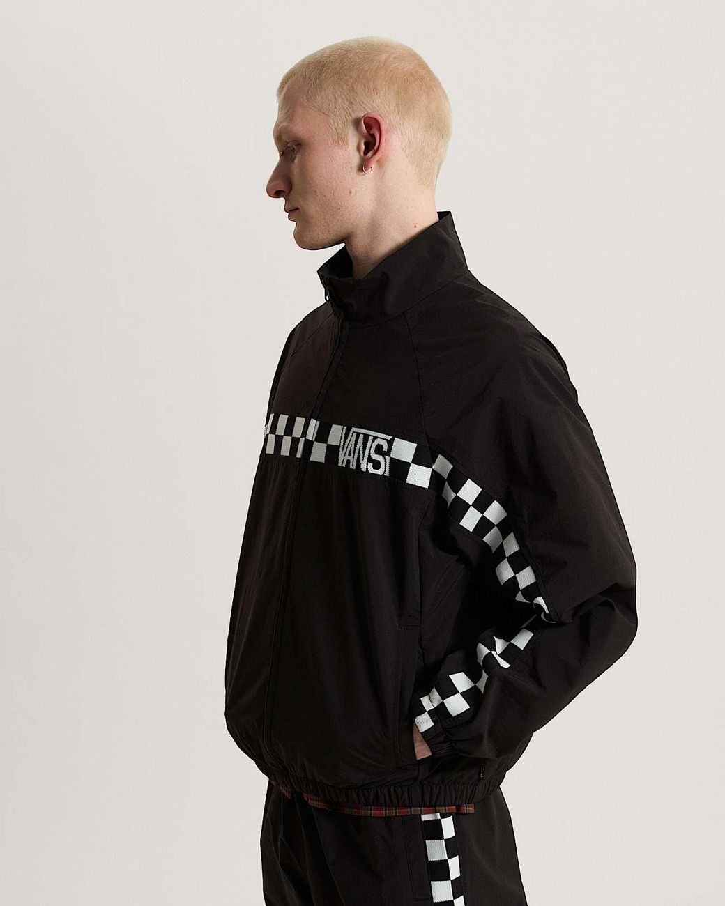 Vans Black Ronnie Track Jacket for men