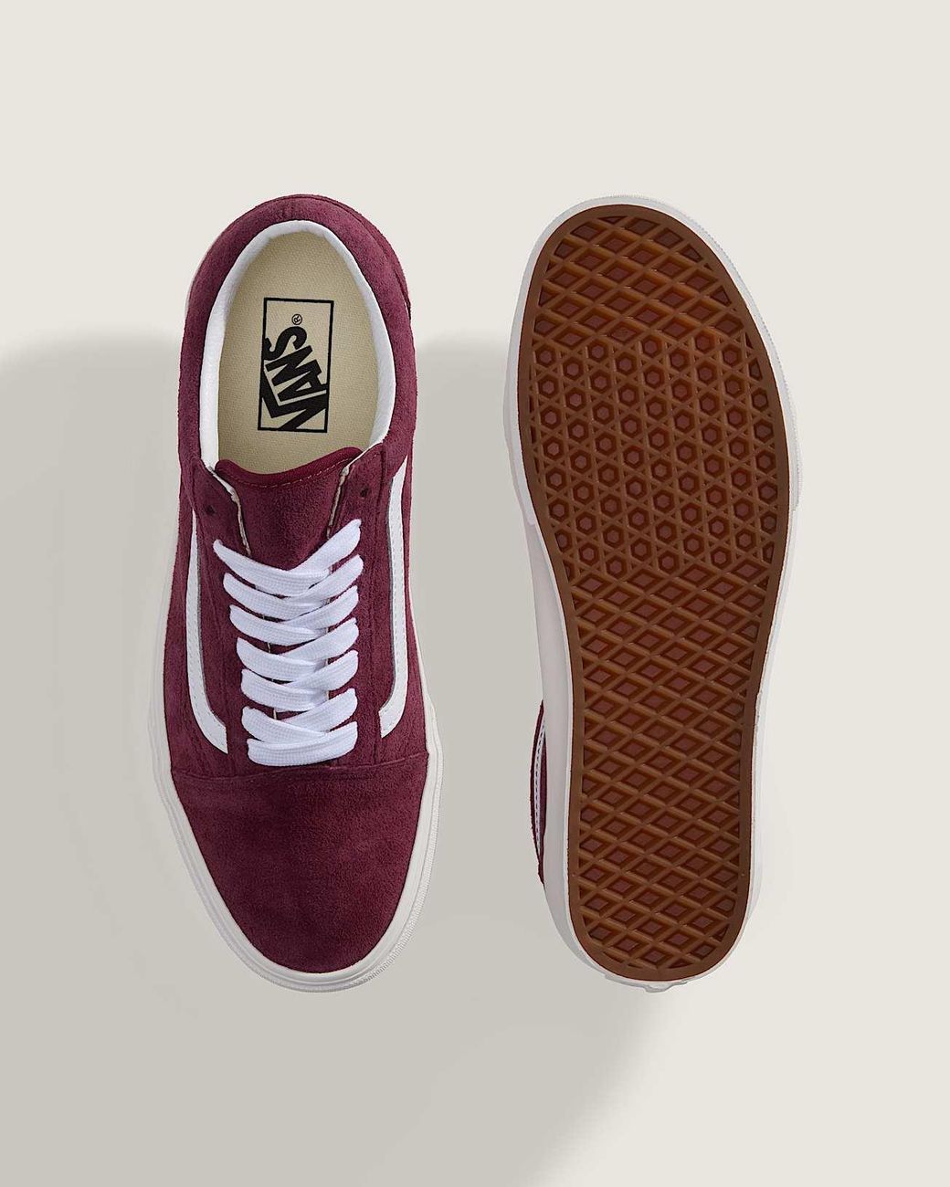 Vans Purple Old Skool Shoes for men