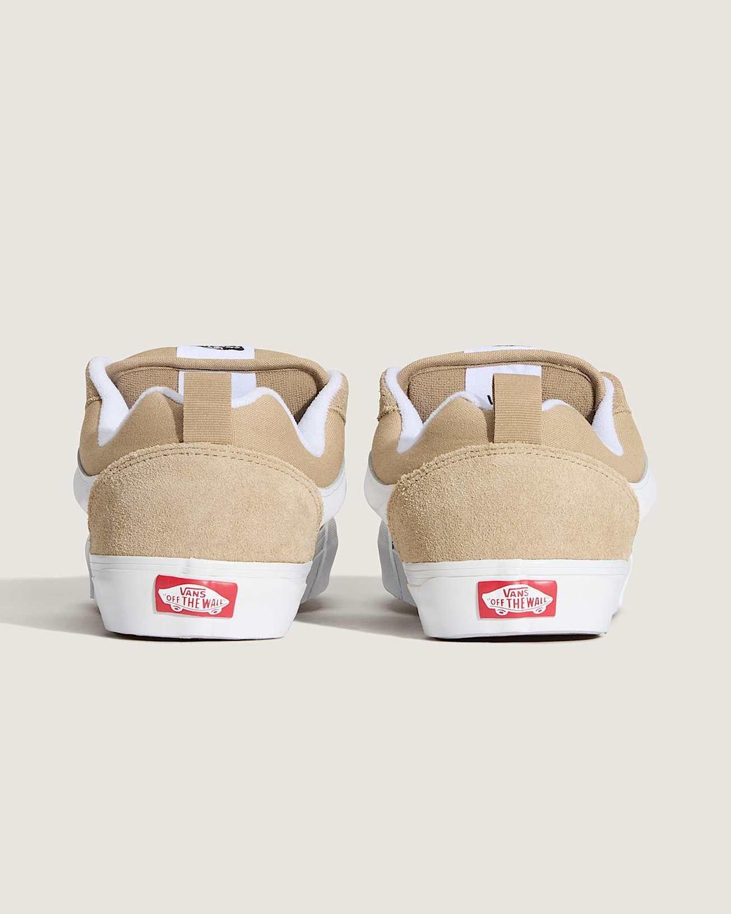 Vans White Knu Skool Shoes for men