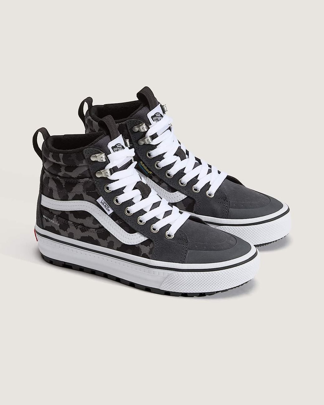 Vans Gray Sk8-Hi Waterproof Insulated Shoes for men