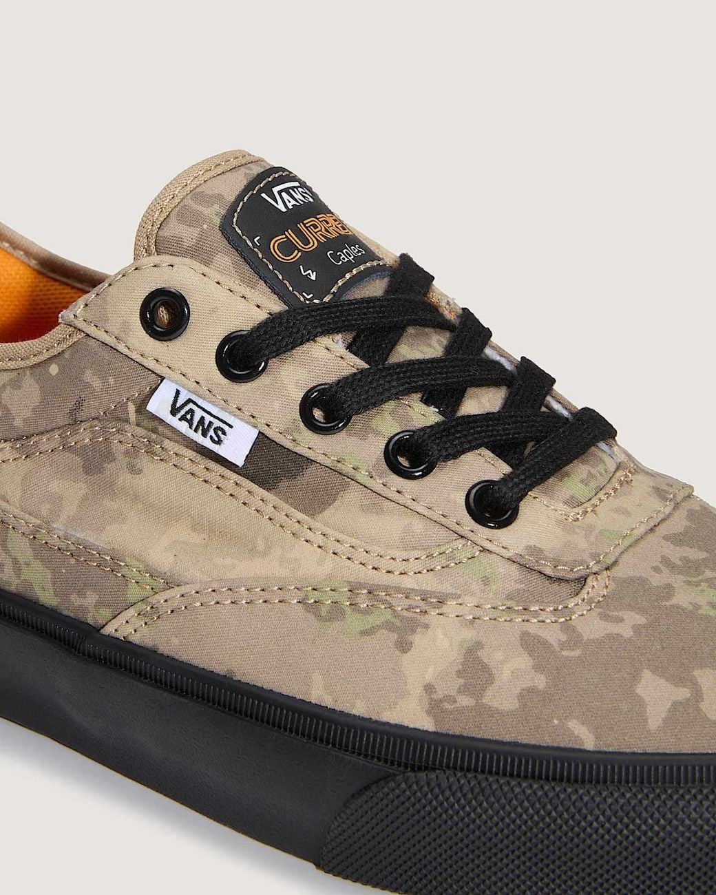 Vans Brown Skate Curren Caples Shoes for men