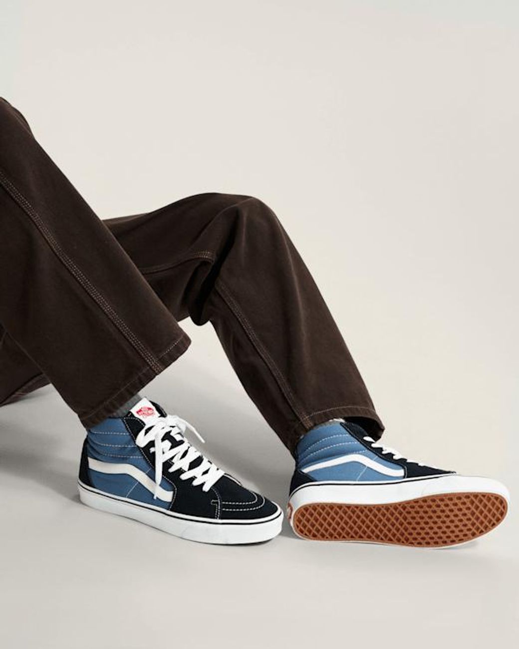 Vans Blue Sk8-Hi Shoes