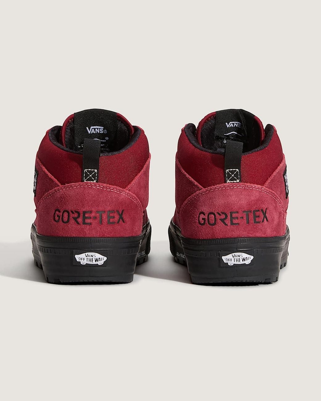 Vans Red Half Cab Gore-Tex Shoes for men