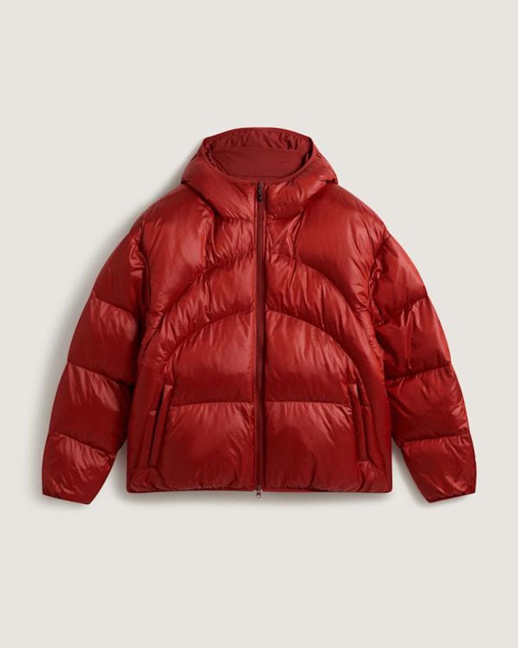 Vans Red Hawkings Puffer Poppy Ember for men