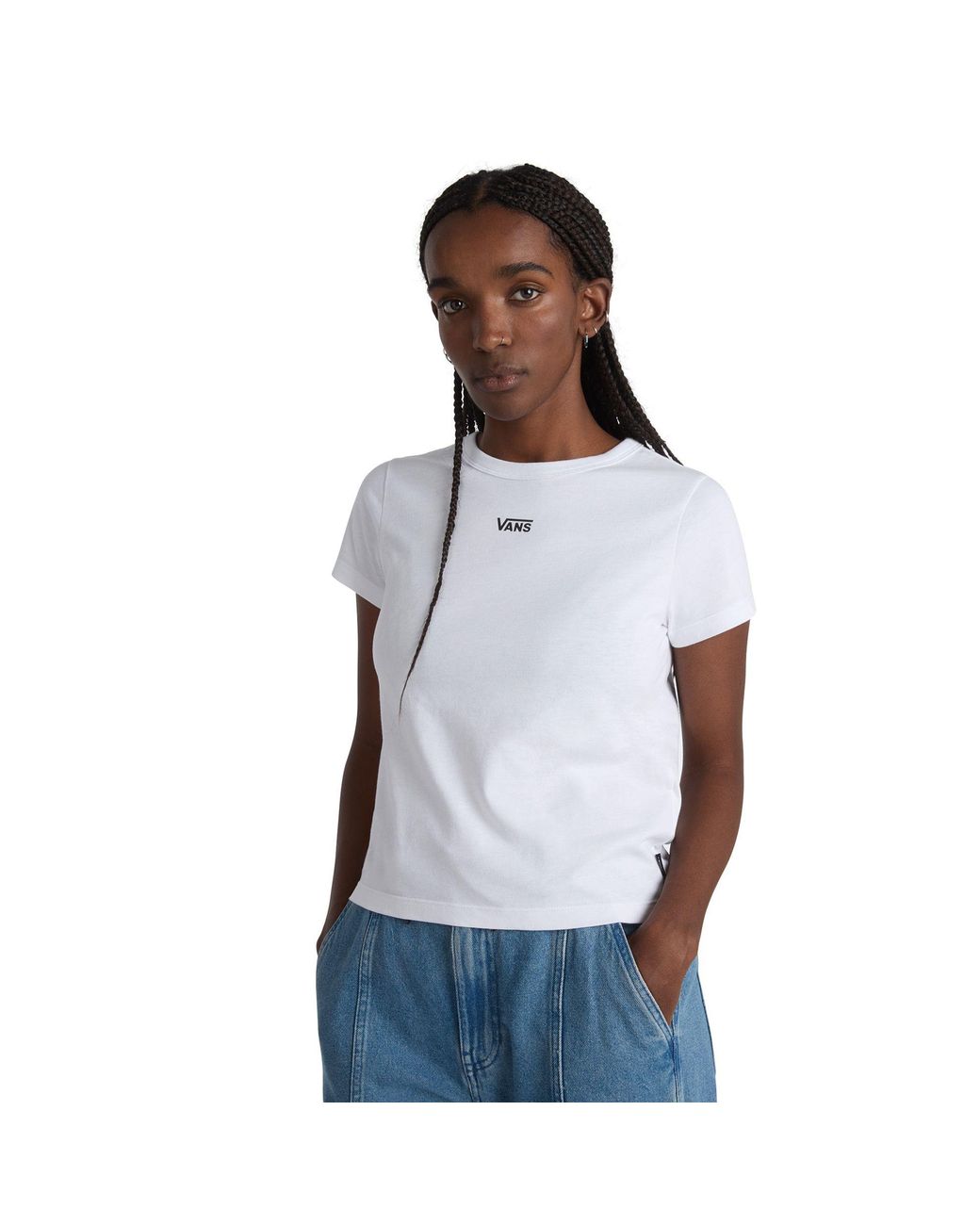 Lyst | CH Vans Mini Weiß T-shirt in Basic
