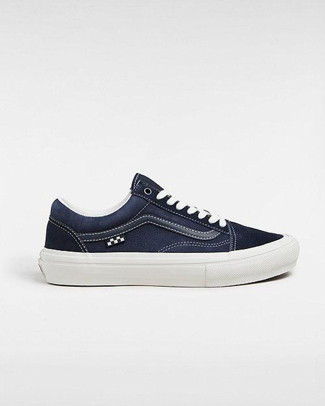 Vans Skate Old Skool Shoes Dpnvy Vntgewht in Blue Lyst UK