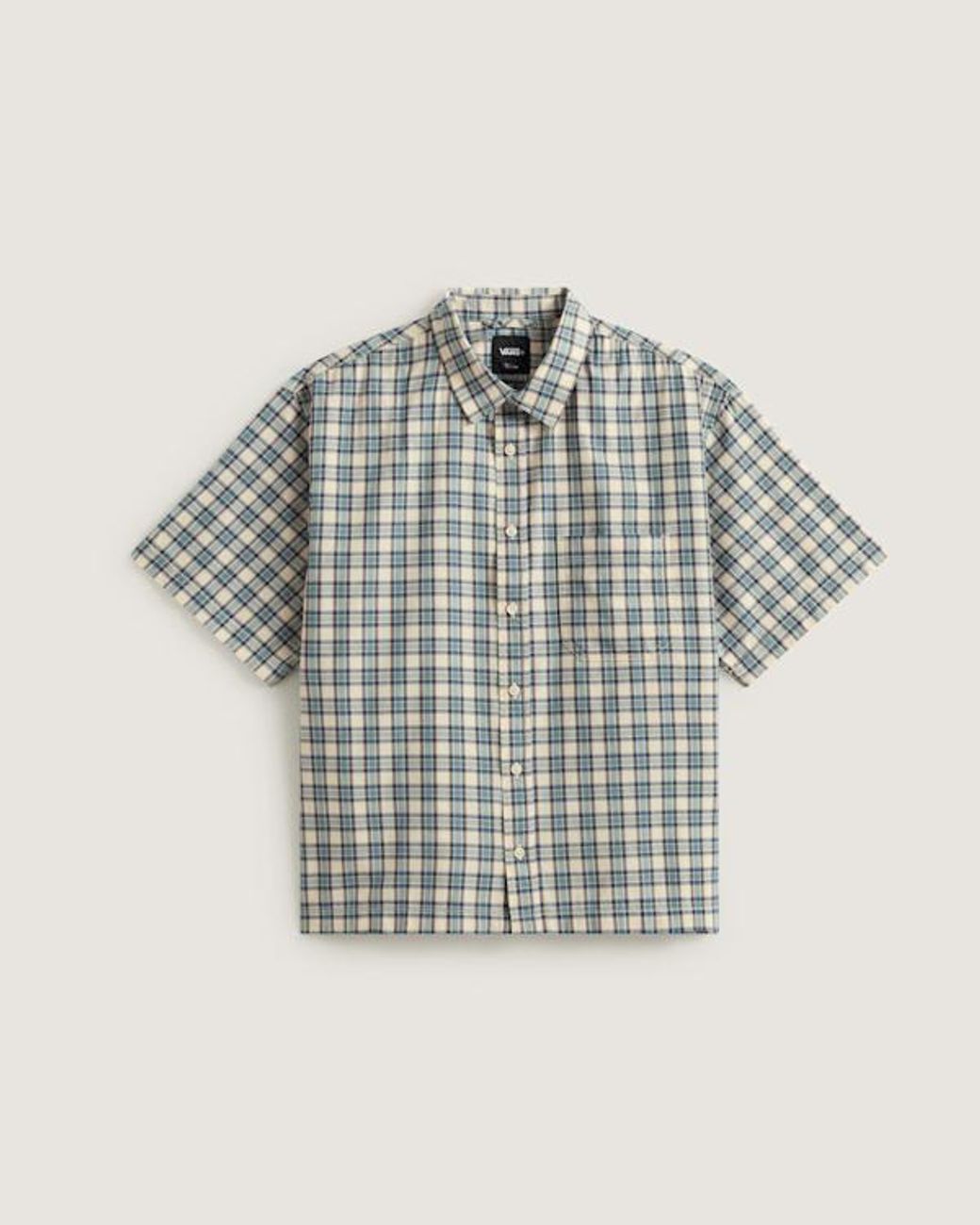 Vans Gray Larkspur Timber Plaid Shirt for men