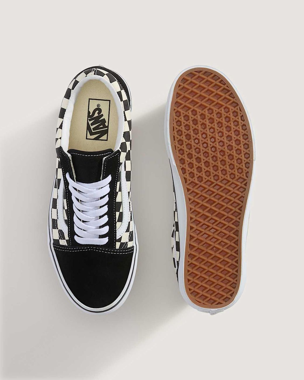 Vans Metallic Primary Check Old Skool Shoes for men