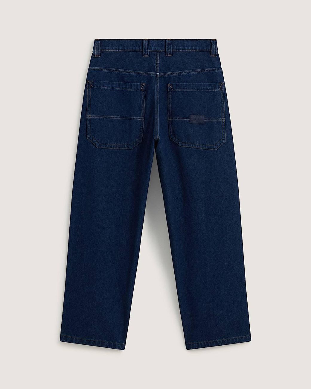 Vans Blue Drill Chore Baggy Carpenter Pant Dark Rinse for men