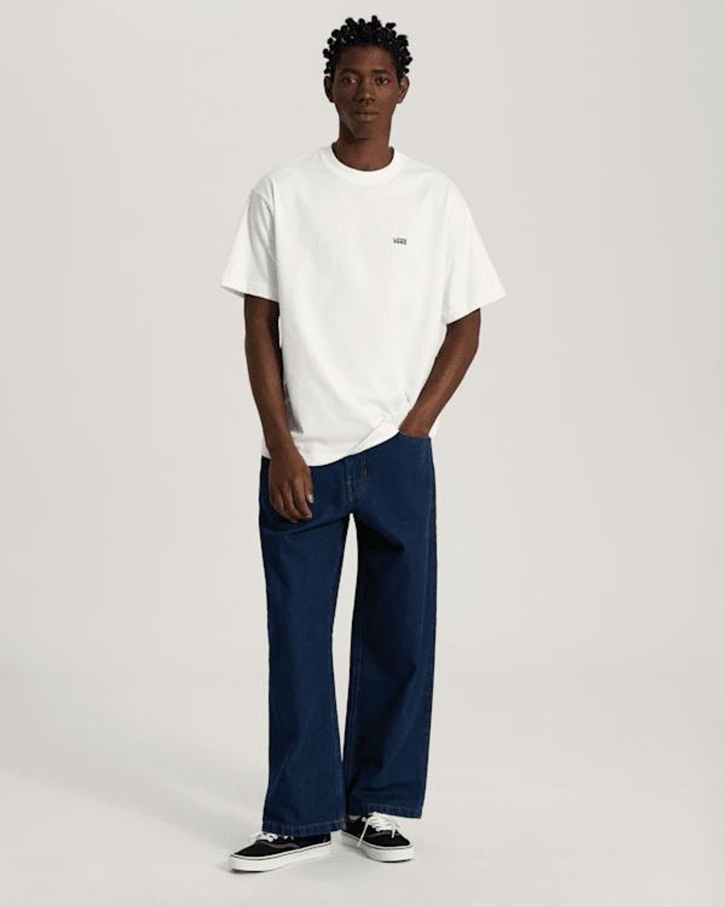 Vans Natural Left Chest Logo T-Shirt for men
