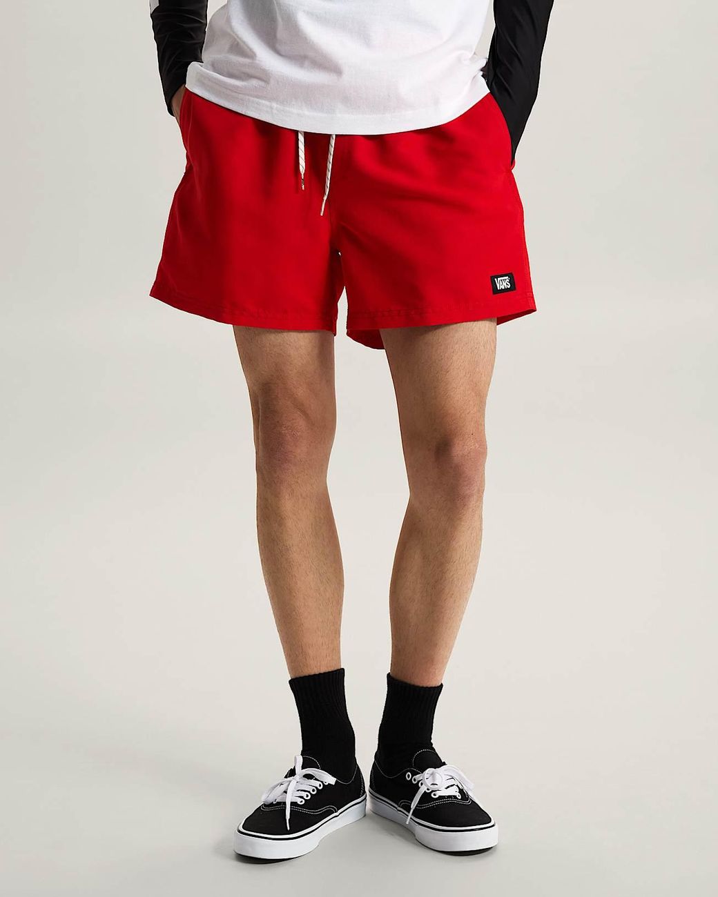 Vans Red Primary Ii Elastic Boardshorts for men