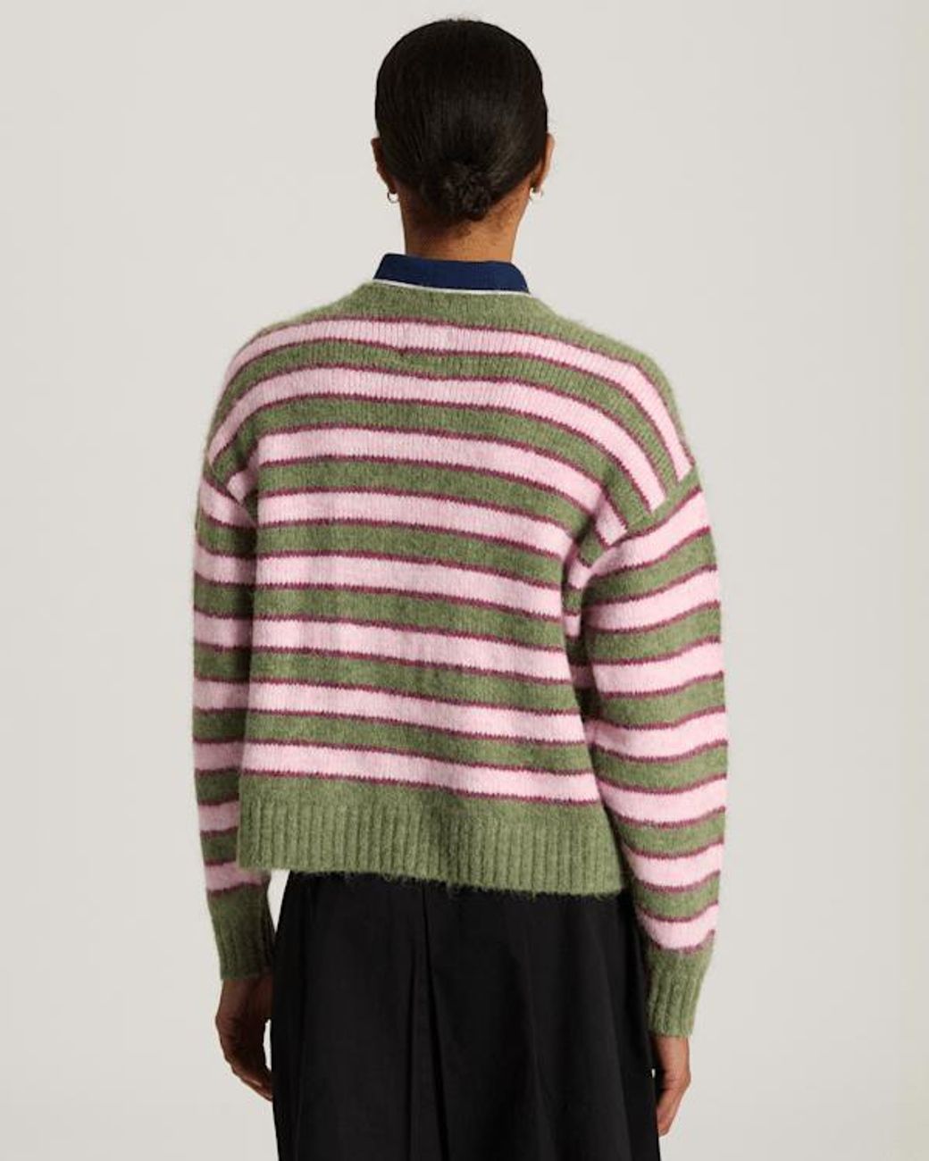 Vans Green Rollins Stripe Sweater