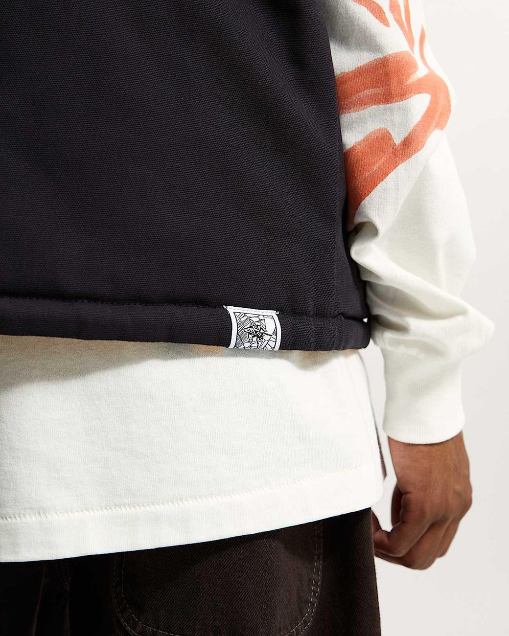 Vans Blue Raw Instinct Vest for men