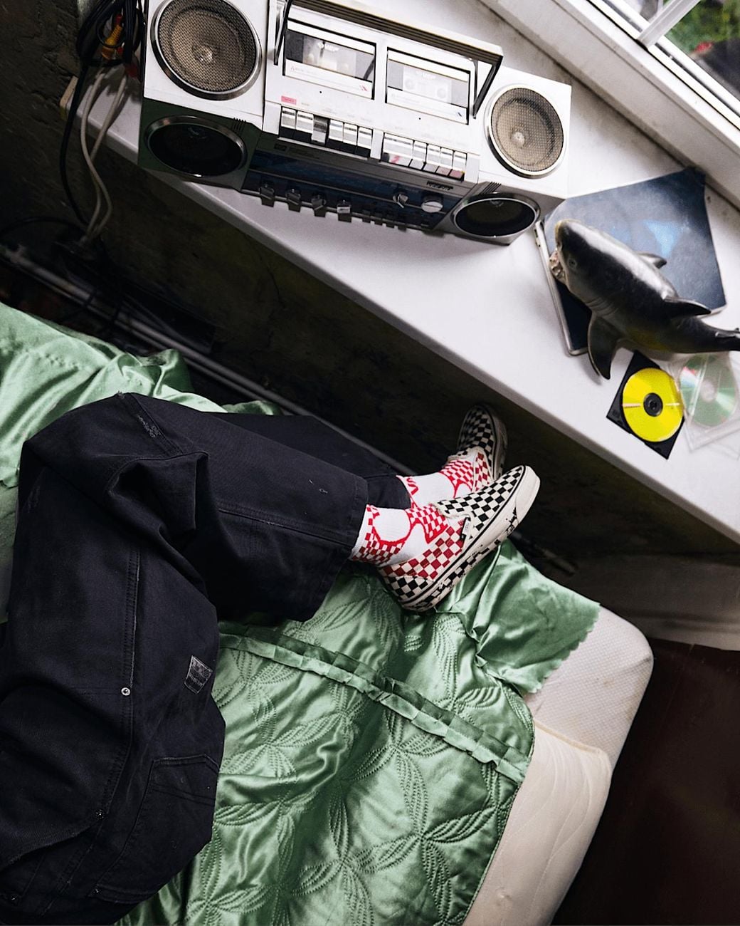 Vans A.O.D. By Slam Jam Premium Classic Slip-On Schuhe, Herren, Größe in Black für Herren