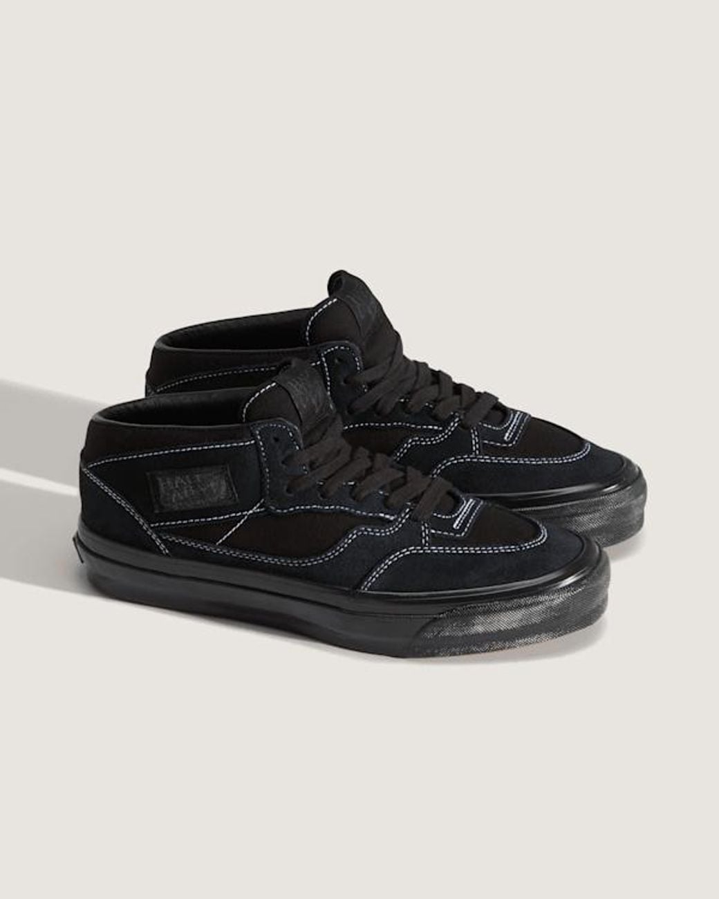 Vans Black Premium Half Cab Shoes for men