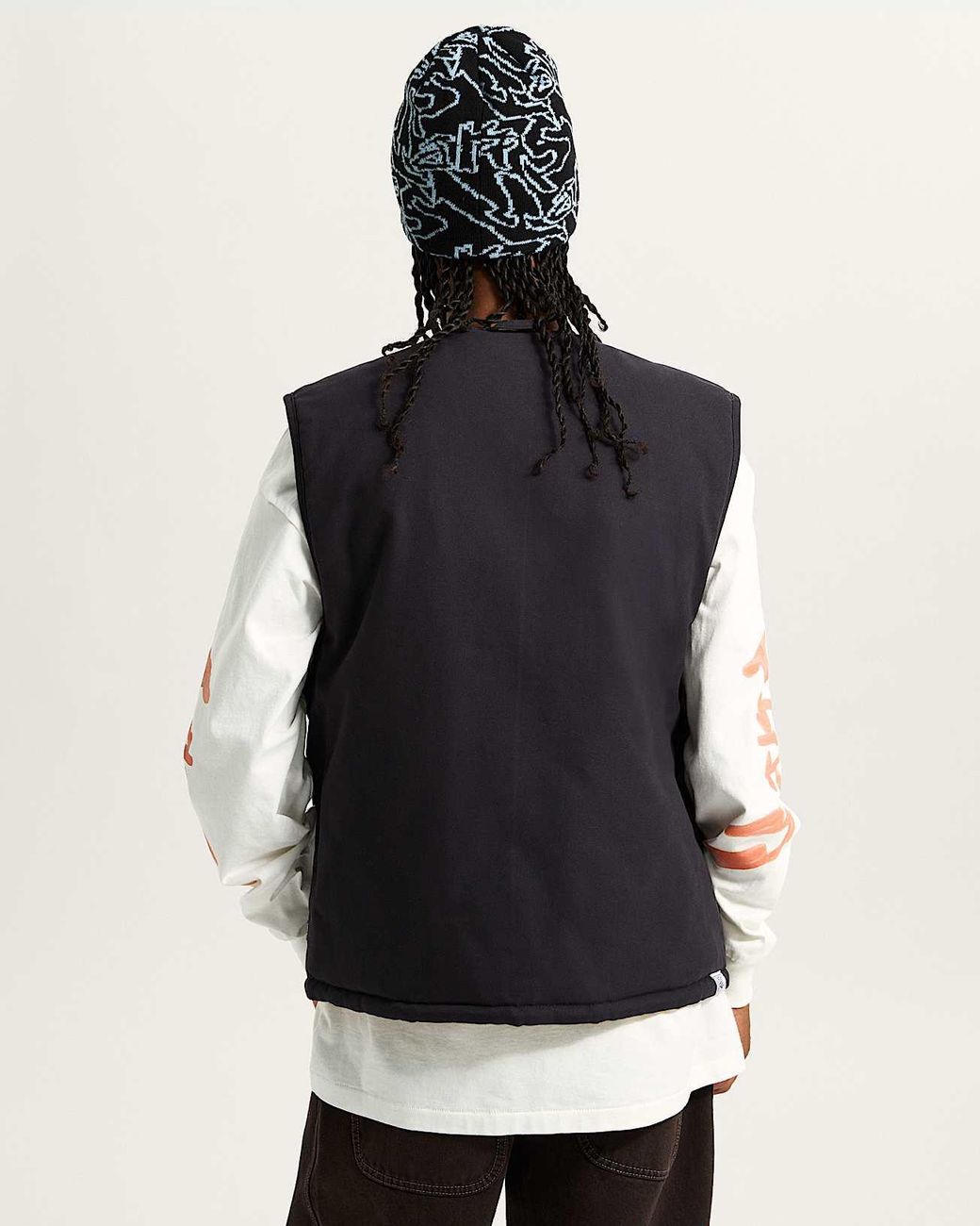 Vans Blue Raw Instinct Vest for men