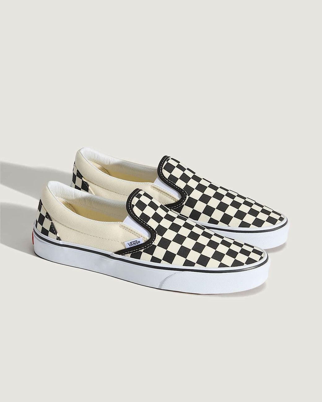 Vans Metallic Checkerboard Classic Slip-On Shoes for men