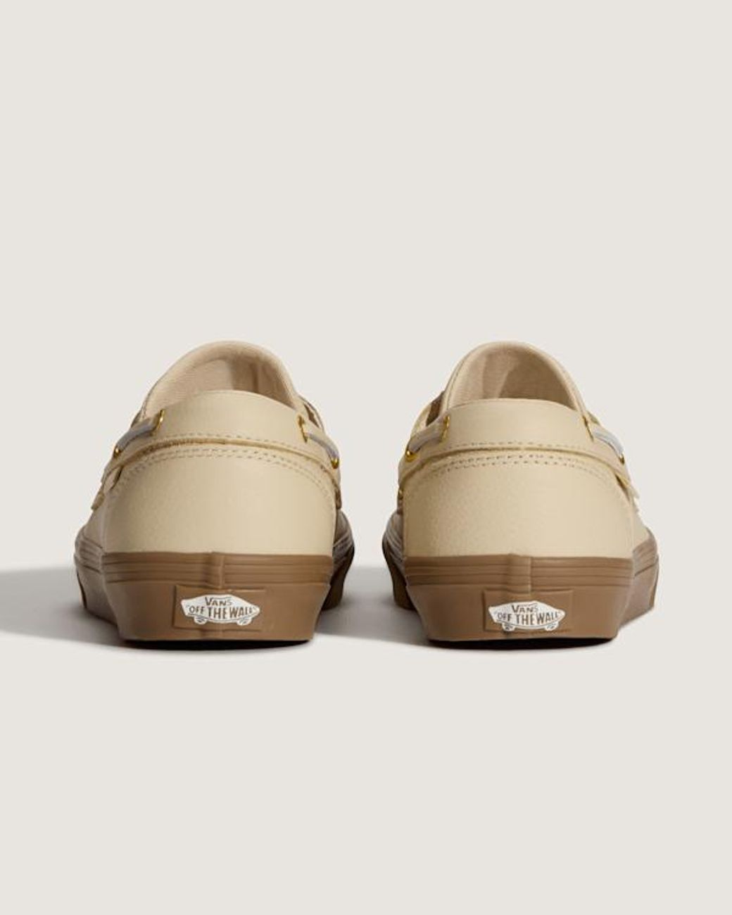 Vans Natural 2-Eyelet Boat Shoes for men