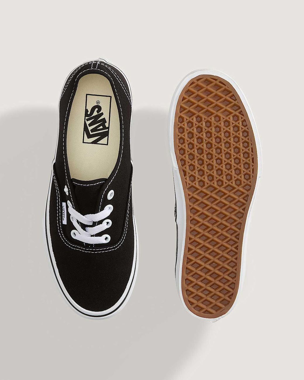 Vans Black Authentic Platform Schuhe, Damen, Größe