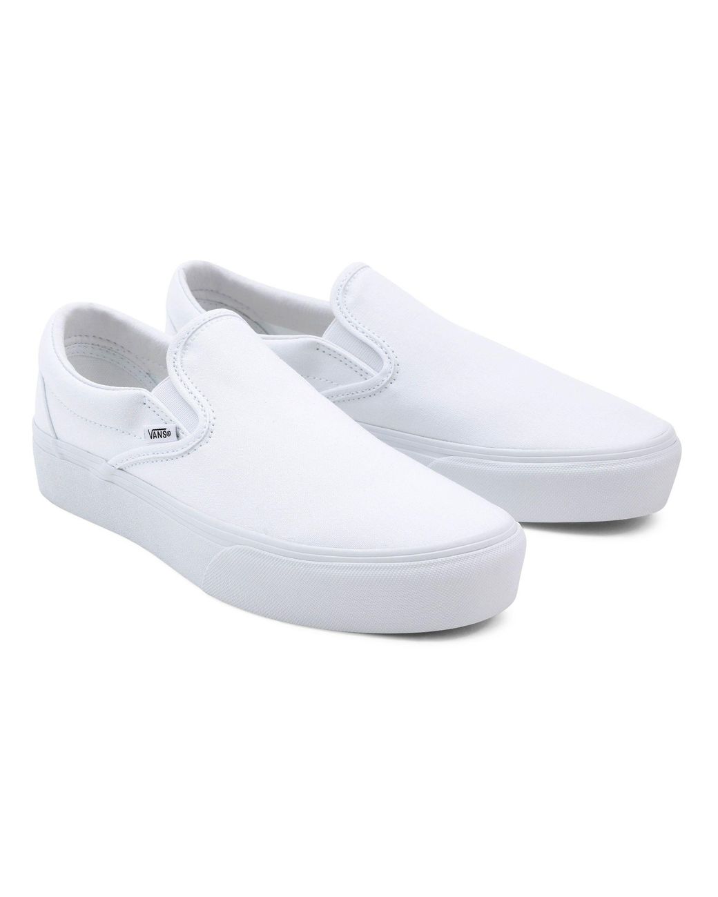 Vans Canvas Platform Slip-on Sneaker in White (Black) | Lyst UK وضوء