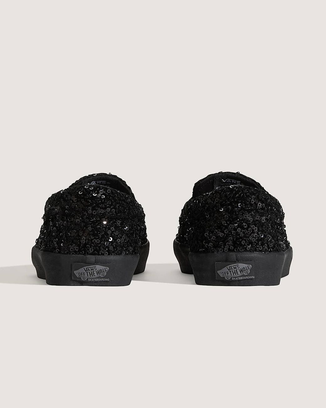 Vans Black Skate Loafer Shoes for men