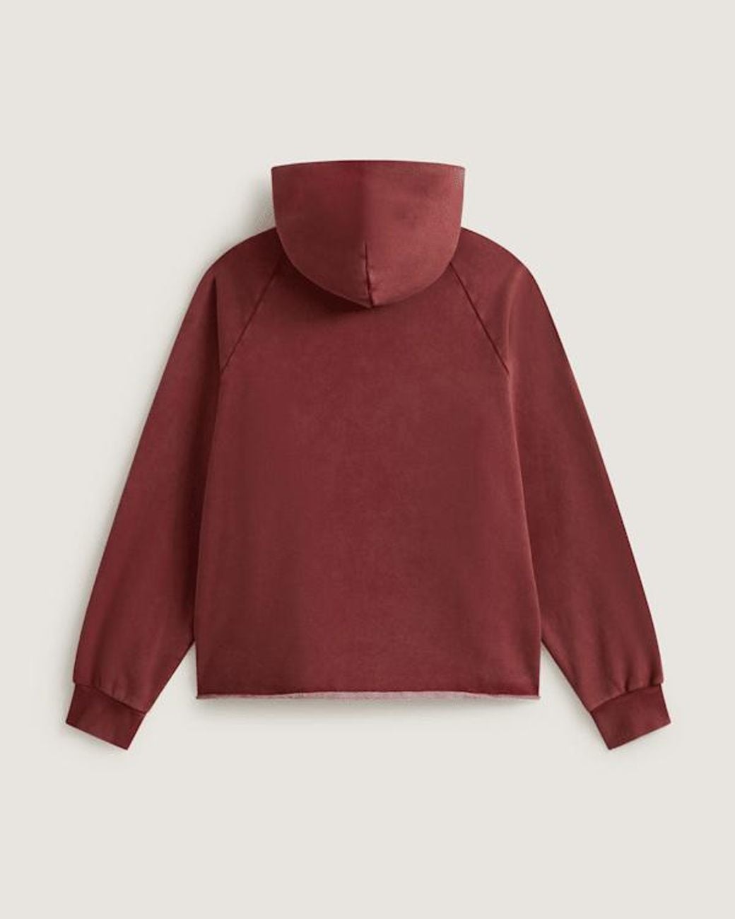 Vans Red Tilt Rolled Hem Pullover Poppy Ember for men