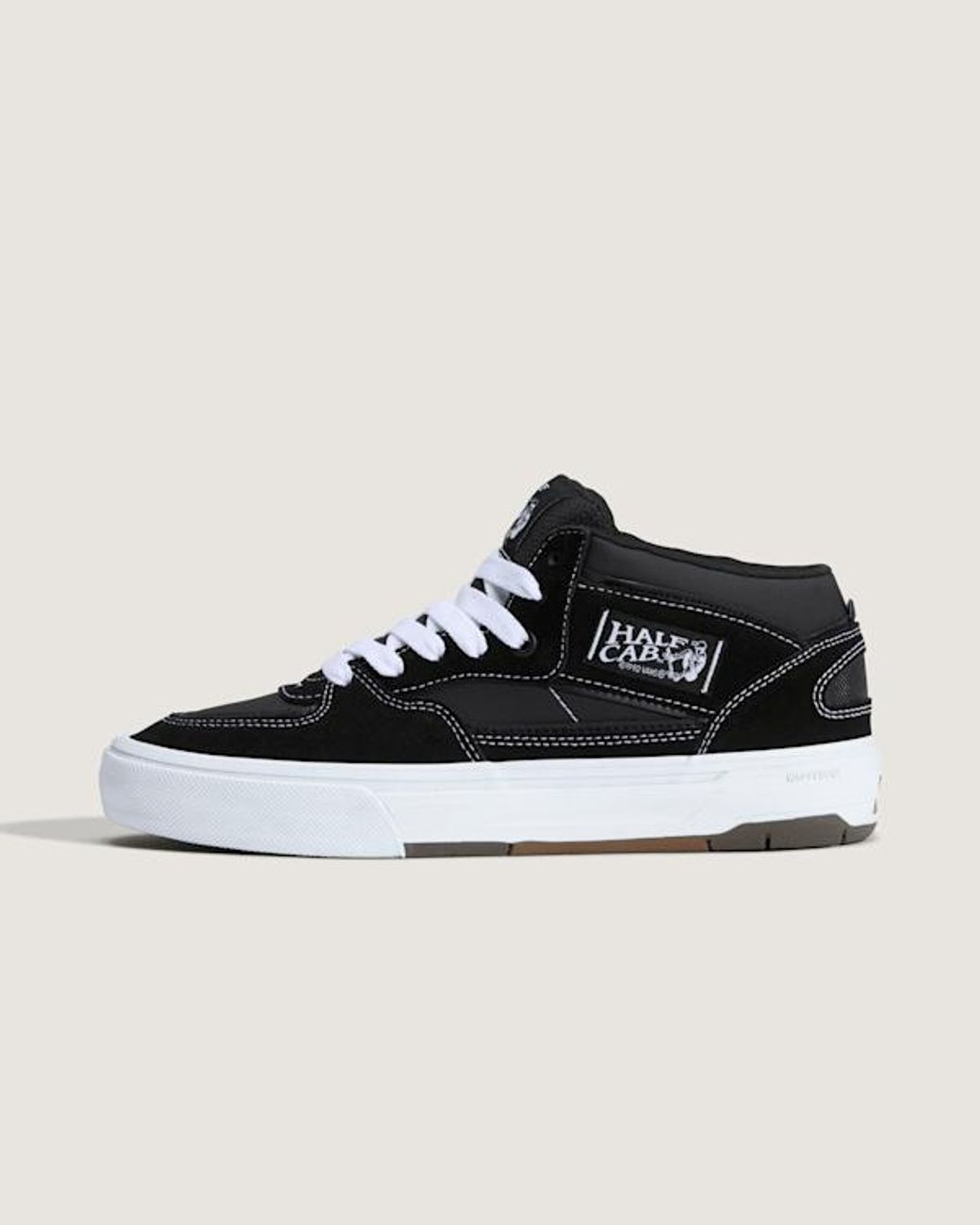 Vans Black Skate Half Cab Wafflecup Shoes for men
