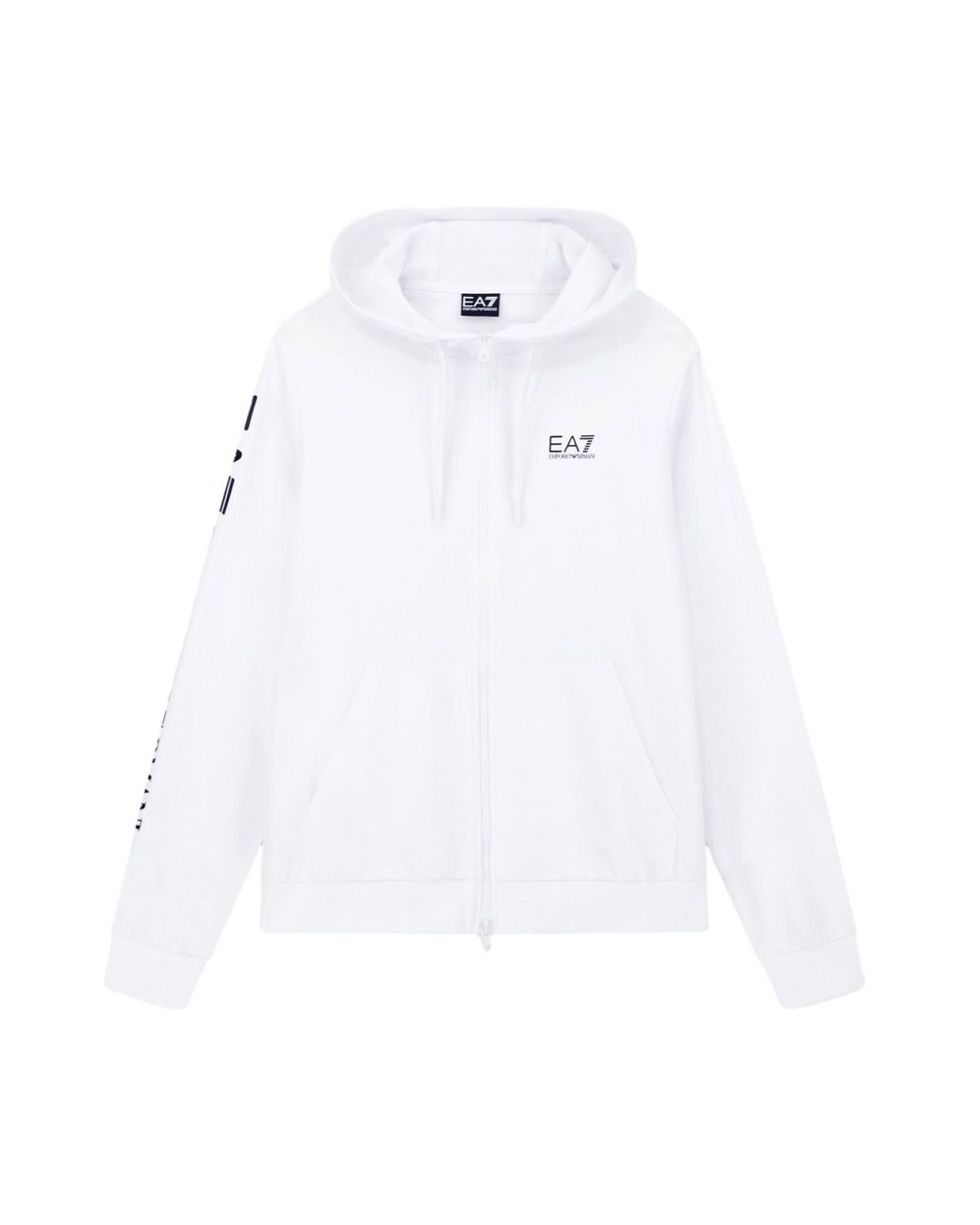 EA7 Jas in het White voor heren
