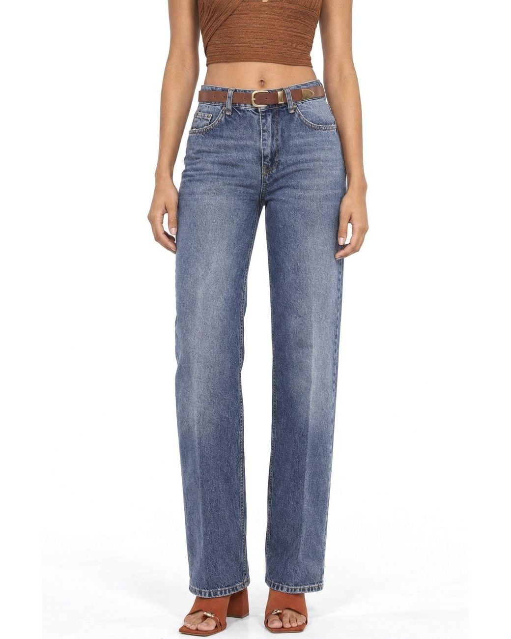 Squalo Blue Cotton Pants